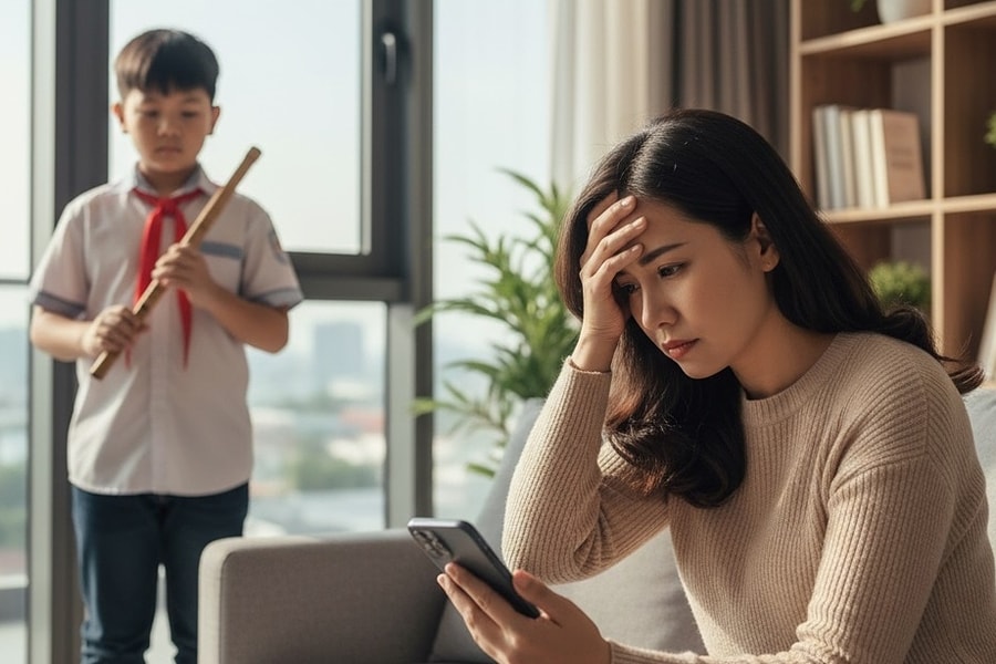 Ban phụ huynh vận động tôi mua sáo cho con học Âm nhạc