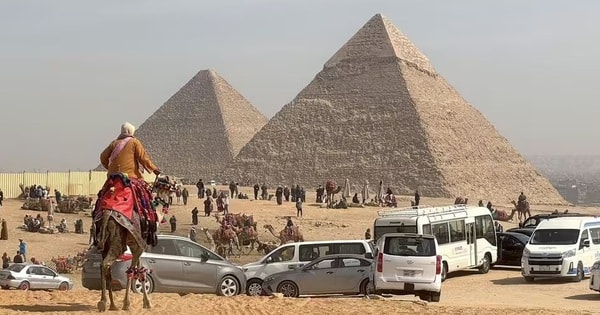 Phát hiện điều kỳ lạ bên trong kim tự tháp ở Ai Cập