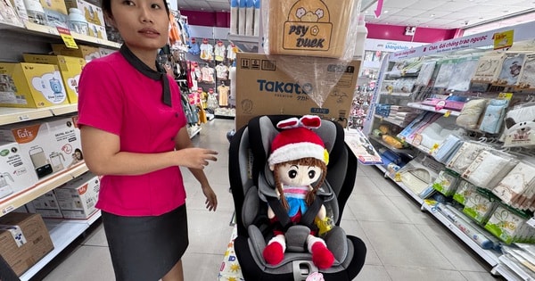 “Chạy đua” tìm mua ghế ngồi ô tô cho trẻ em