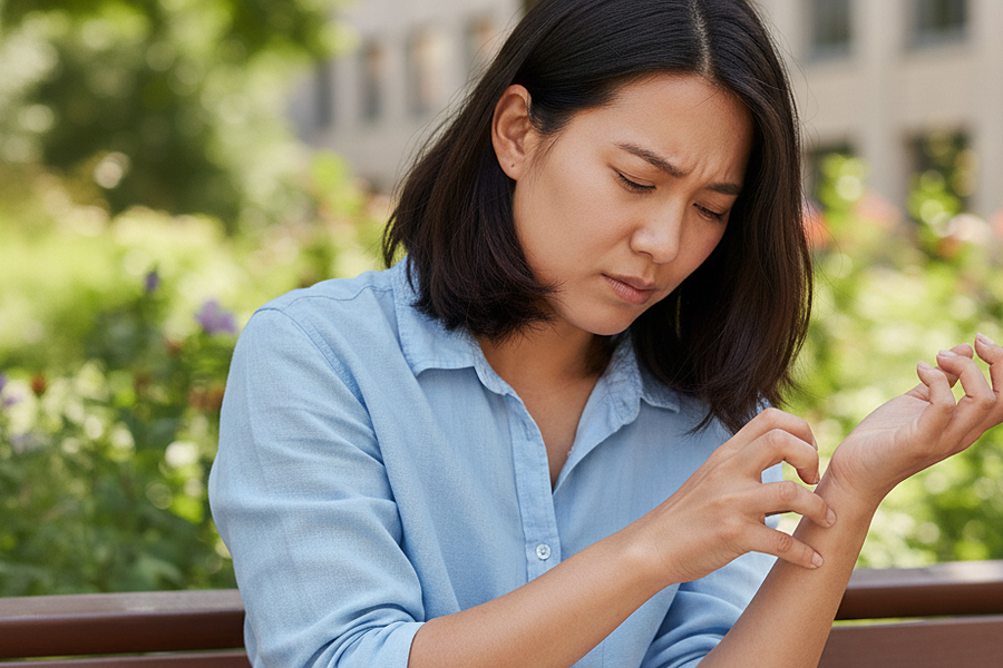 Dấu hiệu ngứa da cảnh báo thận không khỏe