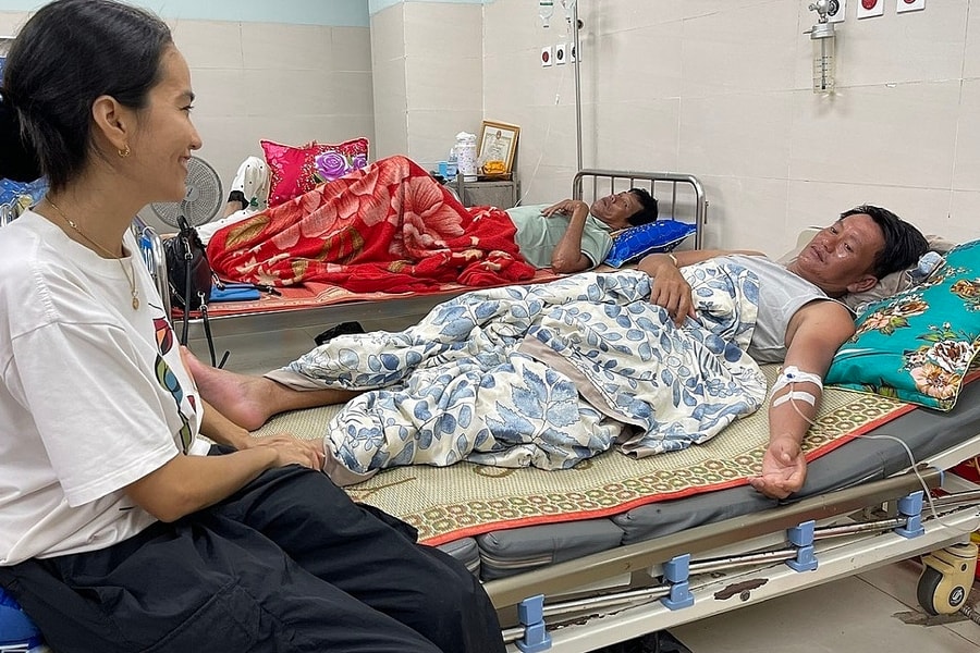 Ba ngư dân Lý Sơn thoát chết trên biển bị tổn thương cơ