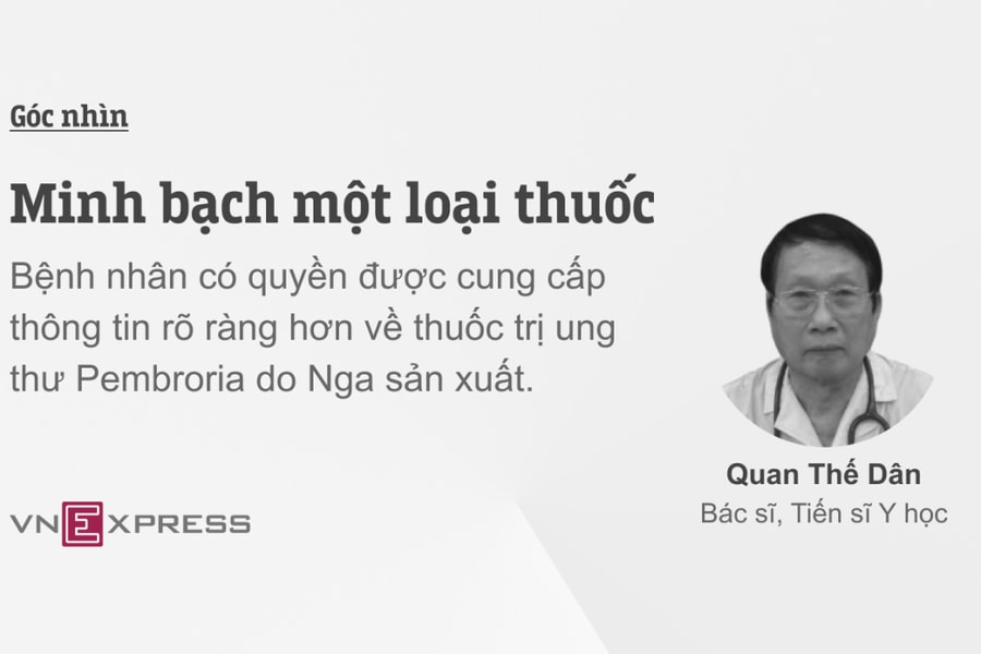 Minh bạch một loại thuốc