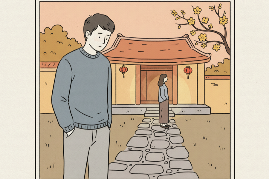 Có nên đến chúc tết nhà vợ cũ