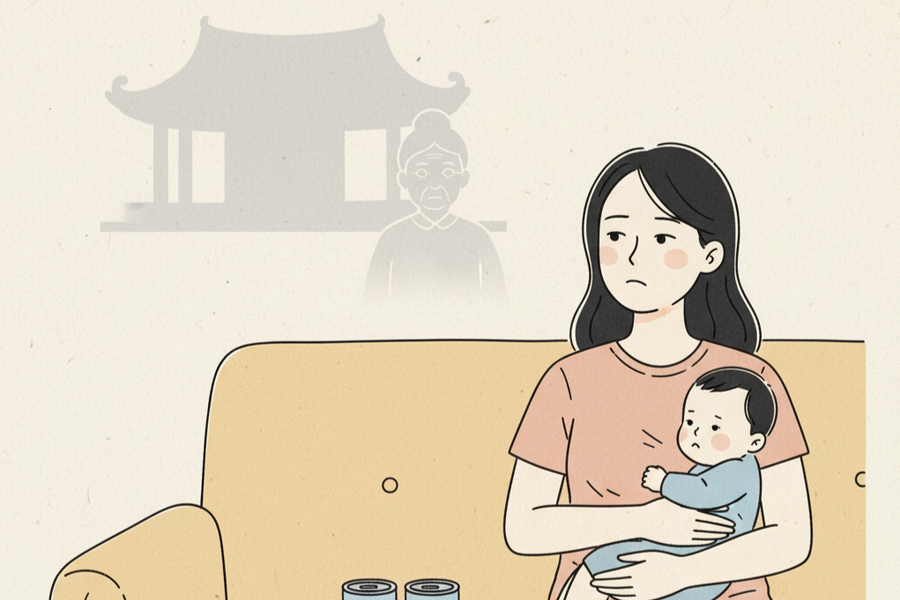 Ghét mẹ chồng vì bà không quan tâm đến con tôi mới sinh