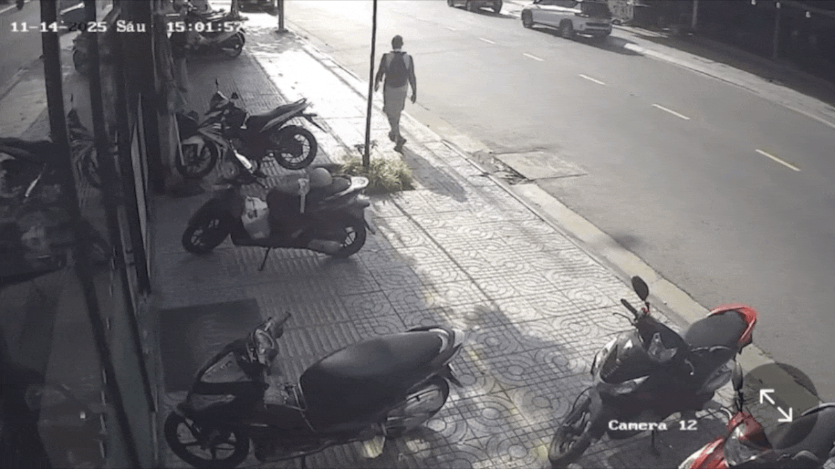 Ôtô tông loạt xe và người nước ngoài ở Vũng Tàu