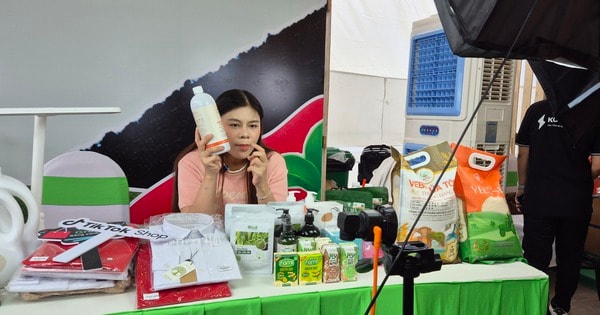 Sản phẩm xanh lên sóng livestream