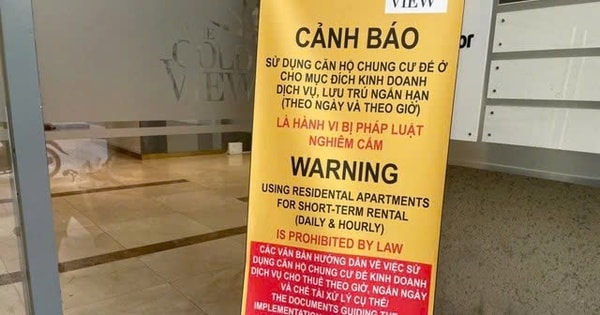 Sở Xây dựng TP HCM gửi báo cáo lên UBND TP về việc thí điểm cho thuê căn hộ chung cư ngắn hạn