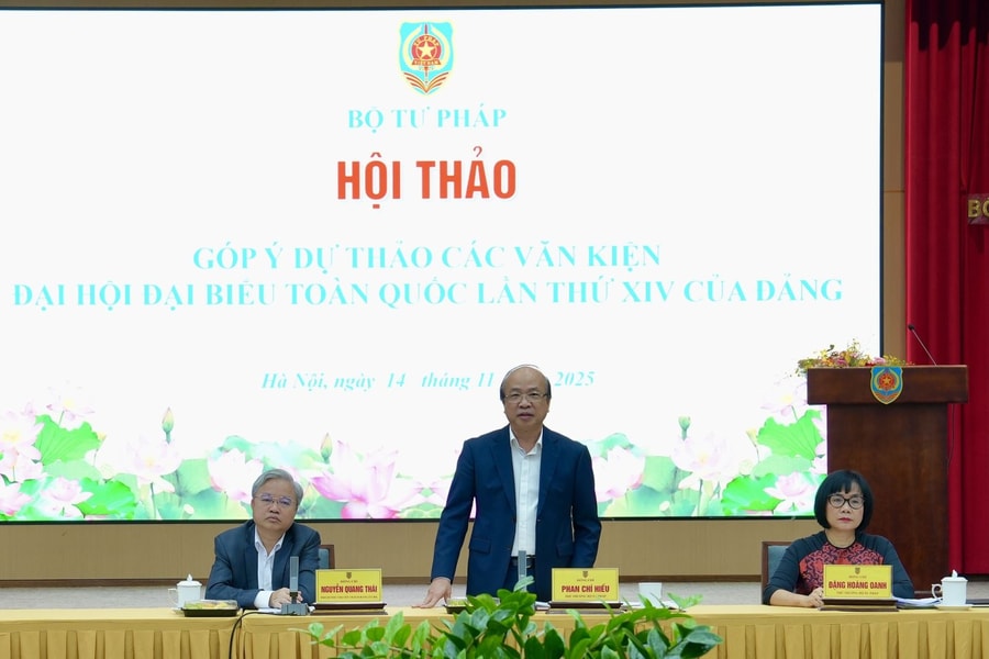 Bộ Tư pháp tích cực lấy ý kiến góp ý dự thảo các văn kiện Đại hội Đảng