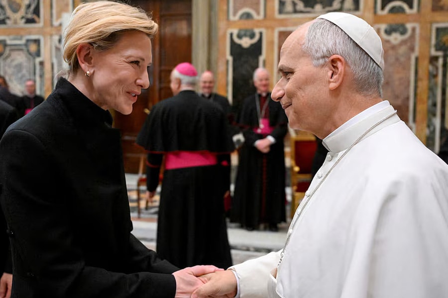 Giáo hoàng Leo XIV gặp gỡ giới làm phim Hollywood