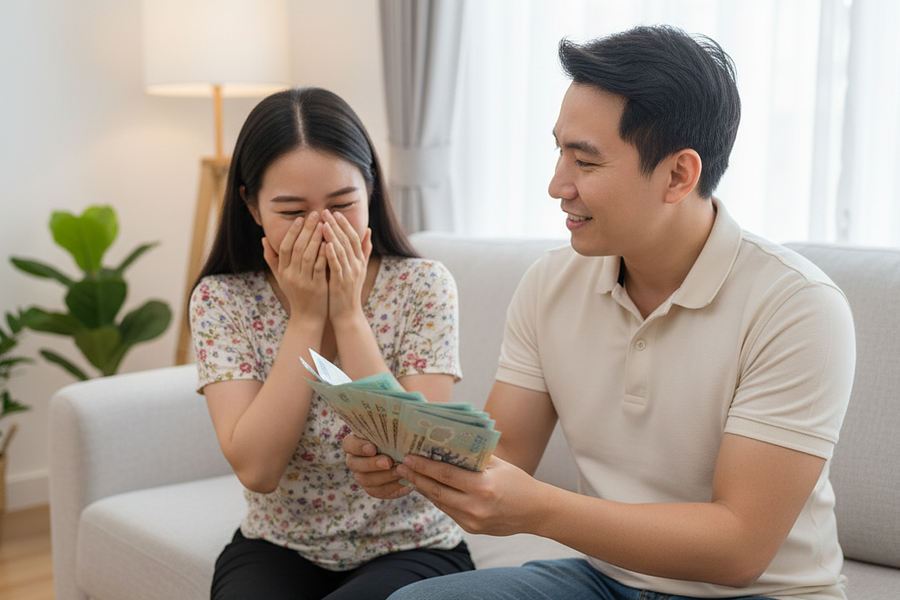 Đòi chia tài sản ly hôn ra sao khi vợ giữ tiền nhiều năm, nói 'đã tiêu hết'?