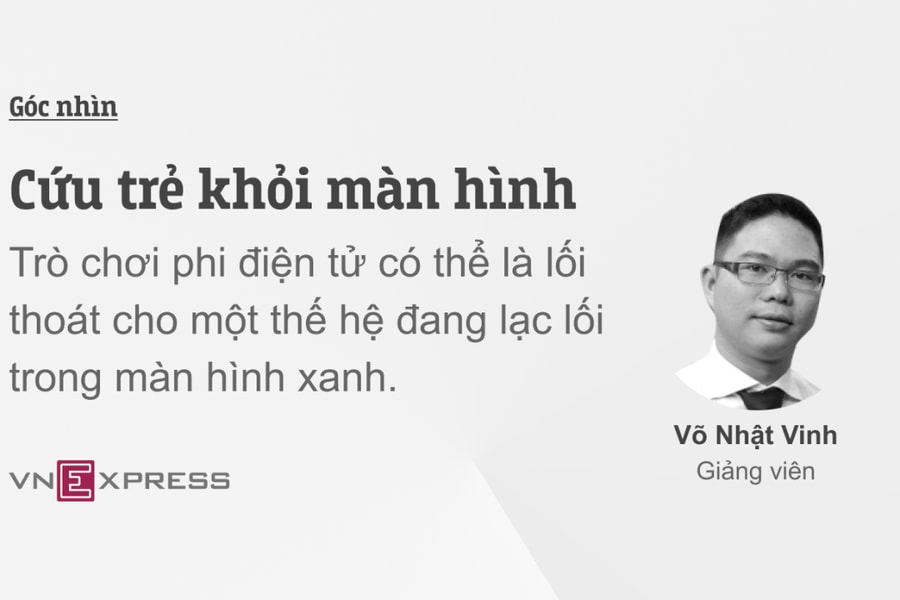 Cứu trẻ khỏi màn hình