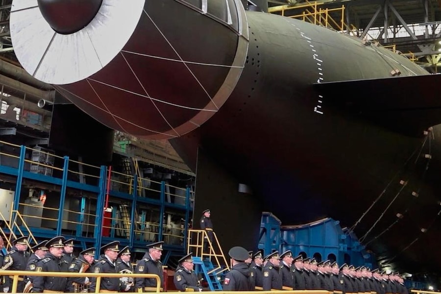 Nga triển khai tàu ngầm mang siêu ngư lôi hạt nhân Poseidon