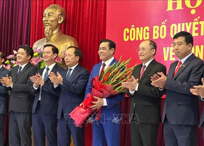 Đồng chí Võ Trọng Hải giữ chức Phó Bí thư Tỉnh ủy Nghệ An