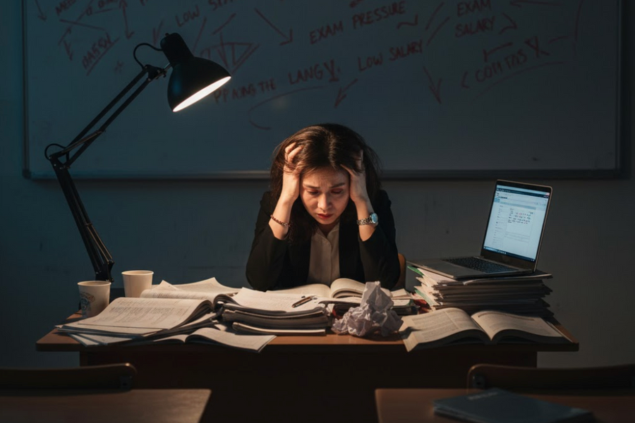 Điều khiến giáo viên mệt mỏi nhất