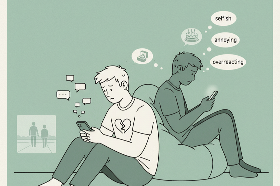 Bạn trai liên tục nói tôi phiền phức, quan trọng hóa vấn đề