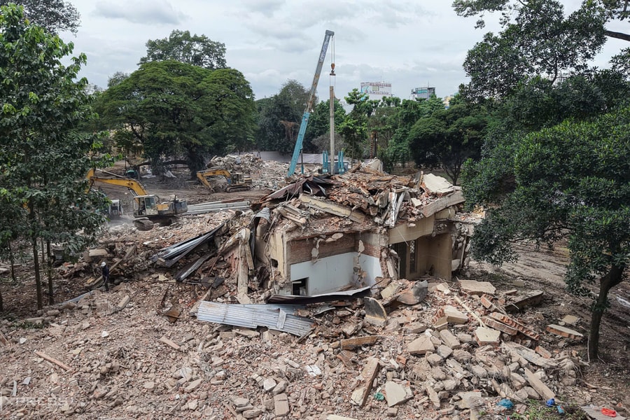 TP HCM tháo dỡ 3 biệt thự trong 'Dinh chú Hỏa'