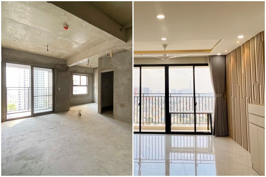 Nên mua chung cư xây thô hay đã hoàn thiện nội thất?