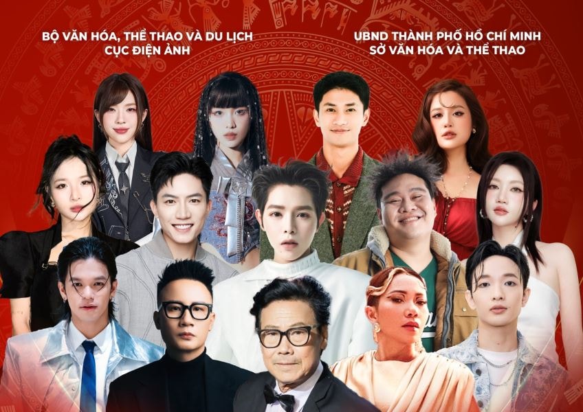 Hà Trần, Đức Phúc biểu diễn khai mạc Liên hoan Phim Việt Nam lần thứ 24