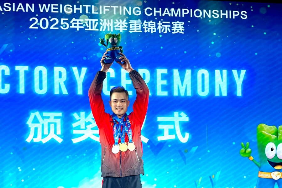 Hy vọng vàng của cử tạ Việt Nam tại SEA Games 2025