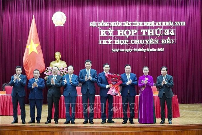 Đồng chí Võ Trọng Hải được bầu làm Chủ tịch UBND tỉnh Nghệ An