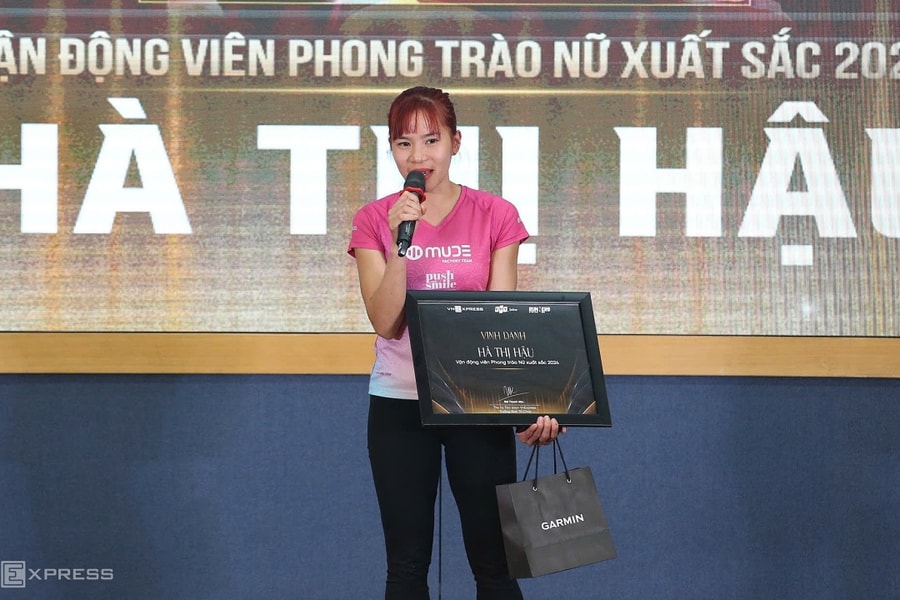 Hà Thị Hậu: 'Giải Runner of The Year 2024 là động lực nâng cấp bản thân'
