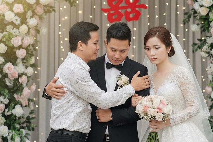 Nhóm bạn thân bốn người nhưng chỉ một tới dự đám cưới của tôi