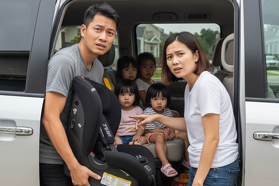 'Cần lộ trình thích ứng quy định ghế an toàn trên ôtô cho trẻ em'