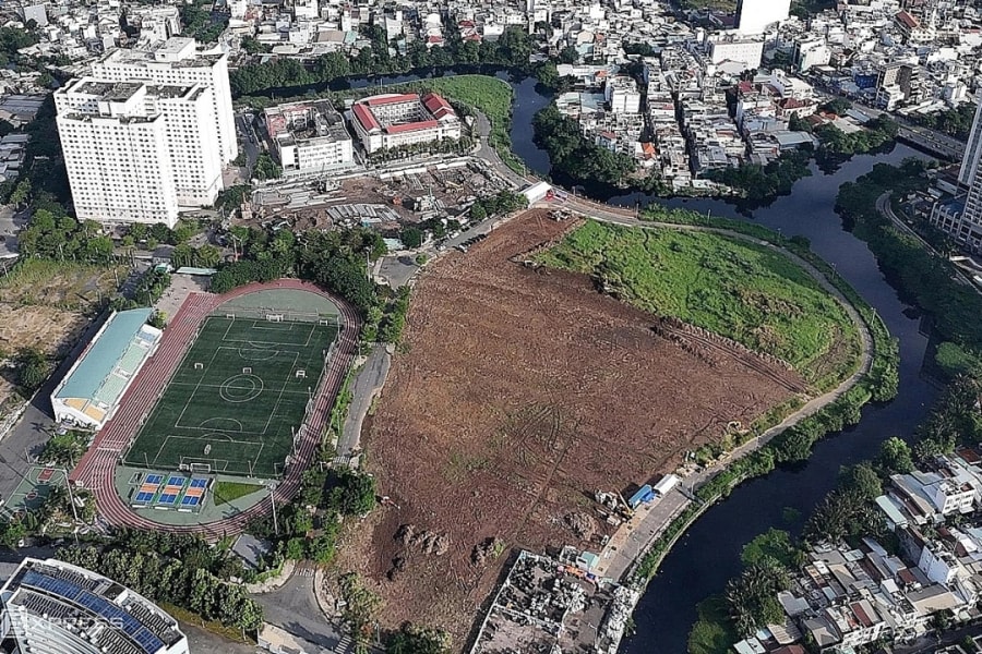 Khởi công hai gói thầu lớn nhất dự án cải tạo rạch Xuyên Tâm