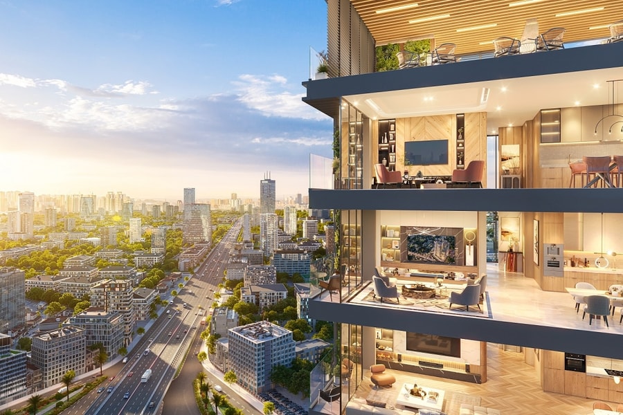 Hệ tiện ích thiết kế cho cư dân toàn cầu tại Sun Feliza Suites