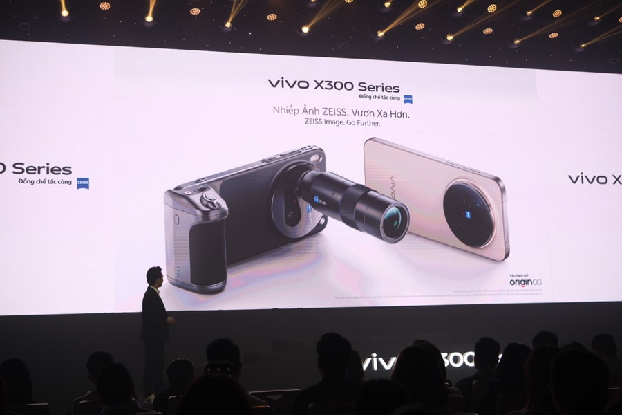 Smartphone cao cấp của Vivo trở lại Việt Nam với X300