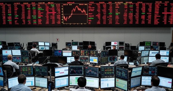 Chứng khoán giảm mạnh do áp lực chốt lời