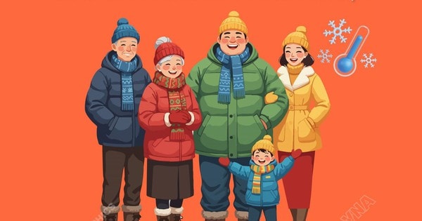 Cách giữ ấm cơ thể cho người già, trẻ em trong những ngày rét đậm