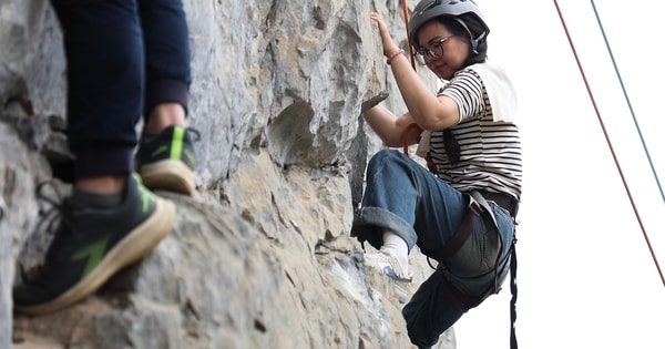 Đến Lạng Sơn trải nghiệm leo núi mạo hiểm