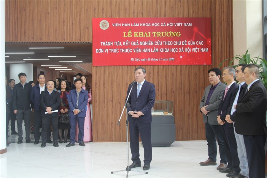 Khai trương hoạt động trưng bày thành tựu, kết quả nghiên cứu theo chuyên đề về khoa học xã hội