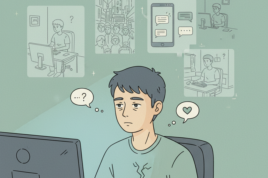 Bạn tôi ngồi quán game thâu đêm vì sợ về nhà