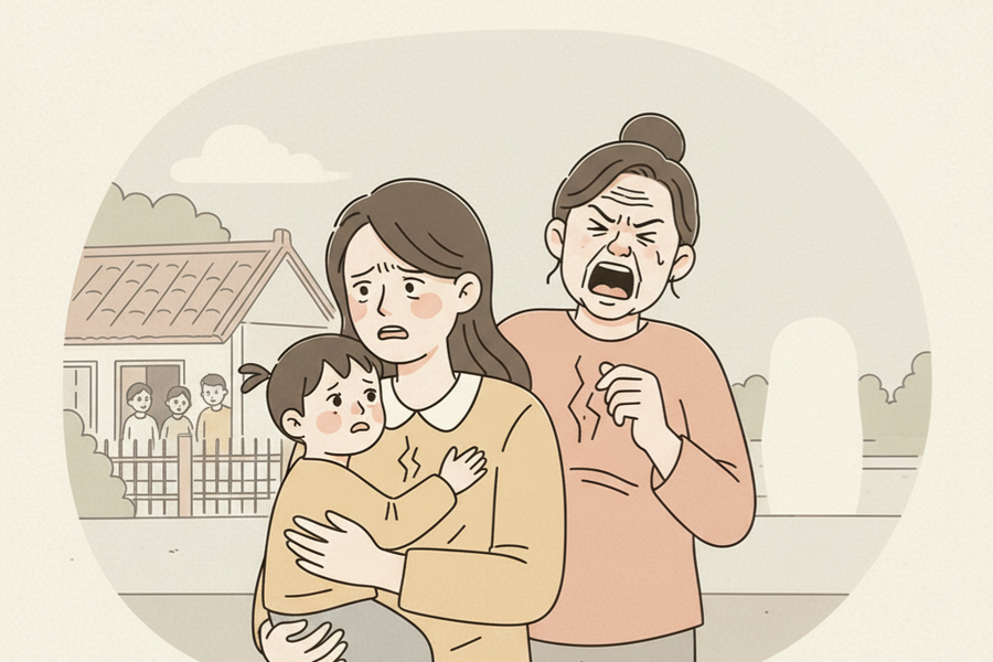 Mẹ chồng kể phải tốn tiền chăm cháu khi có khách đến nhà