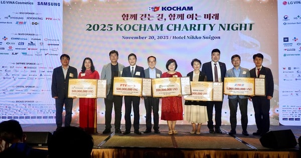 KOCHAM đóng góp hơn 2,2 tỉ đồng cho hoạt động an sinh tại TPHCM và các tỉnh lân cận