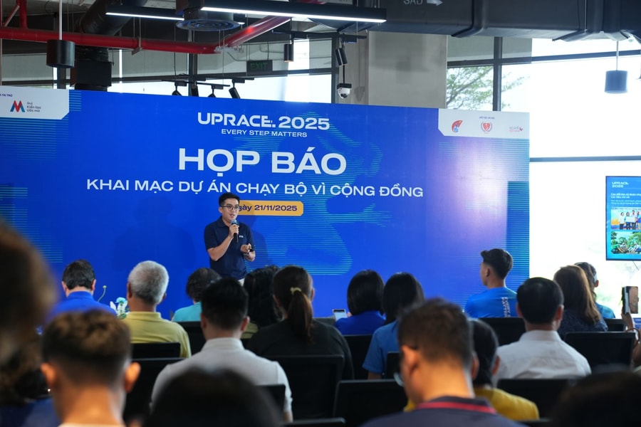UpRace 2025 khởi động ‘mỗi bước chạy thêm một hy vọng cho cộng đồng’