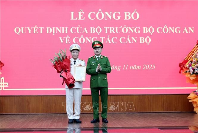 Thượng tá Vũ Thanh Tùng giữ chức Giám đốc Công an tỉnh Lạng Sơn