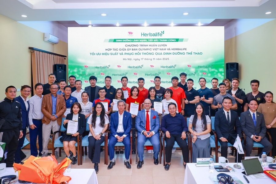 'Hợp tác dinh dưỡng với Herbalife giúp VĐV Việt Nam nâng thành tích'