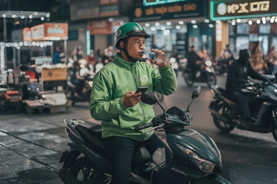 Tính toán ngày văn phòng tối xe ôm kiếm 15 triệu của tôi