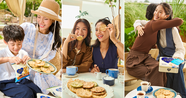 Bánh cookie Sun Guzto được người Việt khắp nơi ưu tiên làm quà tặng bạn bè 5 châu