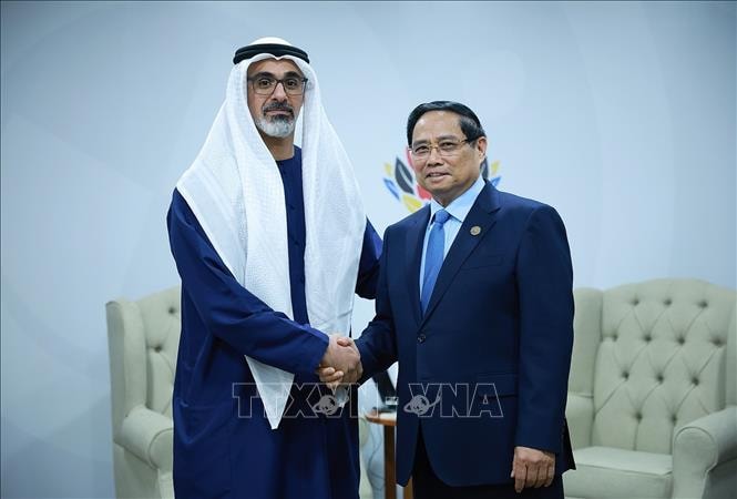 Thủ tướng Phạm Minh Chính gặp lãnh đạo nhiều nước và tổ chức quốc tế