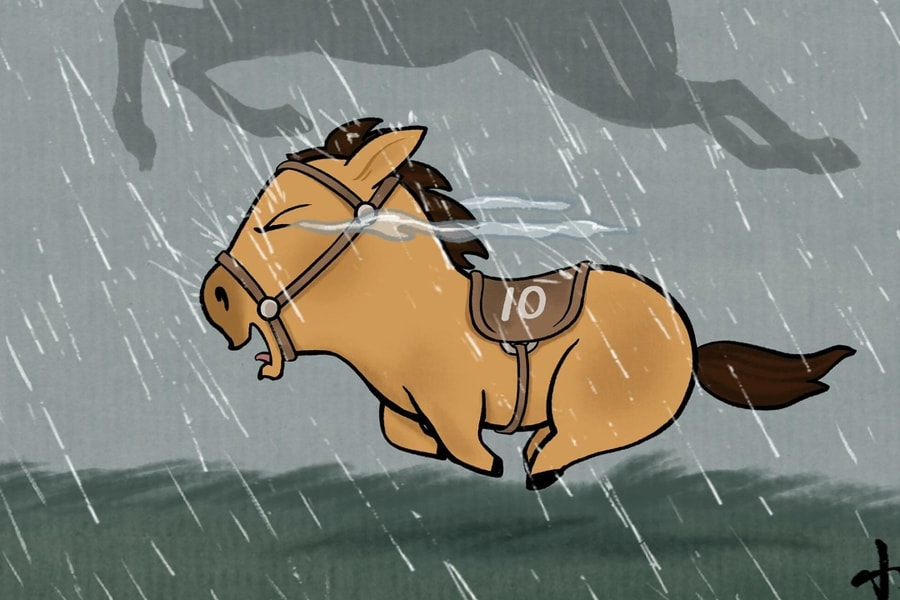 Mã Tiểu Dã - chú ngựa hoạt hình 'vừa khóc vừa chạy'