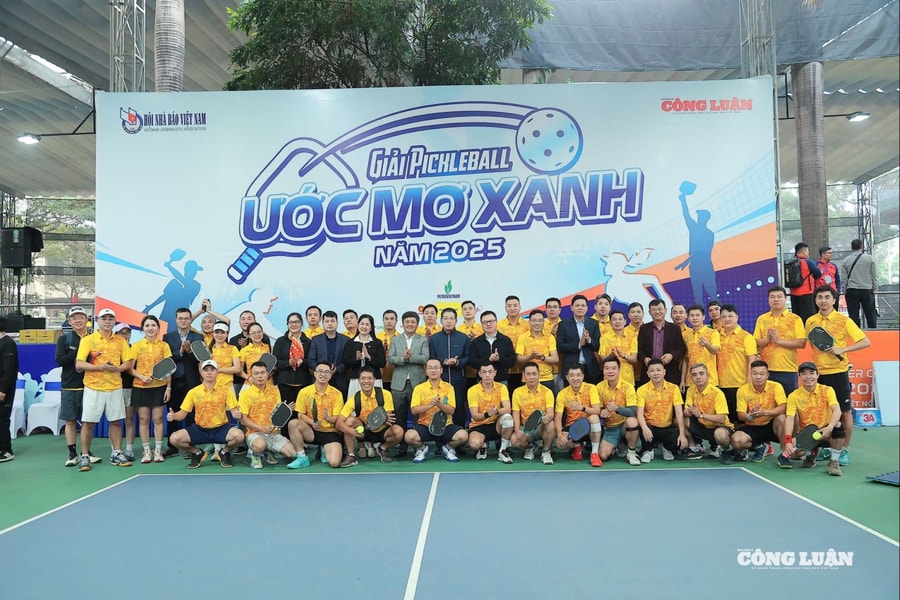 Lễ khai mạc Giải Pickleball 'Ước Mơ Xanh' 2025
