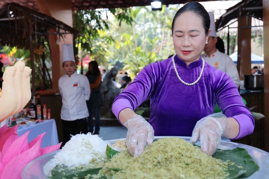 Phở, xôi cốm Hà Nội lan tỏa văn hóa tại Liên hoan Ẩm thực quốc tế 2025