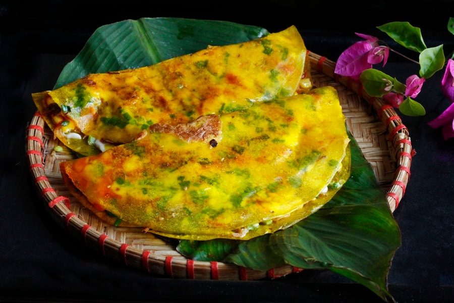 Cách làm bánh tráng nướng bằng chảo tại nhà