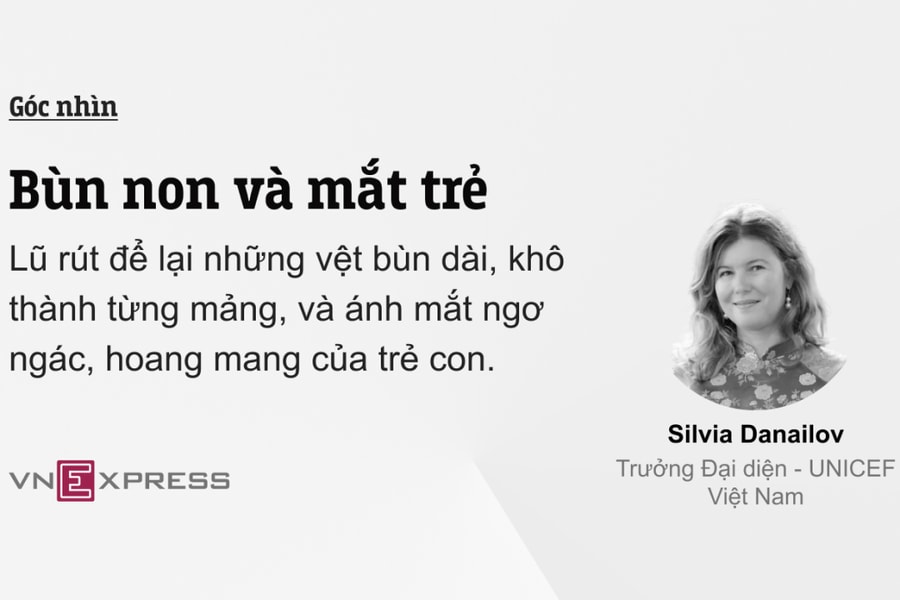 Bùn non và mắt trẻ