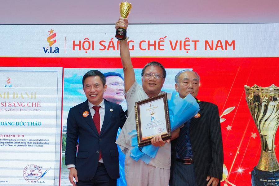 Hội Sáng chế Việt Nam lần đầu vinh danh 'Hiệp sĩ sáng chế'