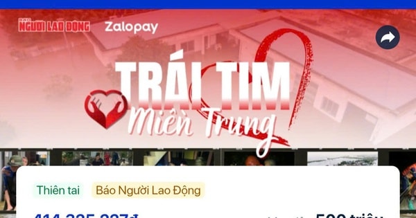 Hàng ngàn tấm lòng gửi tới bà con vùng lũ ở miền Trung qua cổng Zalopay